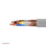 کابل افشان شیلددار افشارنژاد سایز 1.5*5 از زاویه کناری