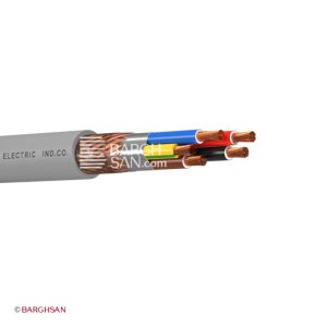 کابل افشان شیلددار افشارنژاد سایز 1*5