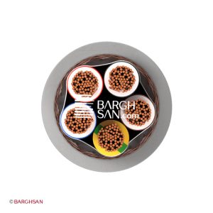 کابل افشان شیلددار افشارنژاد سایز 1*5 از زاویه روبرو