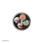 کابل تلفن 4 زوج خراسان افشارنژاد از زاویه رو به رو