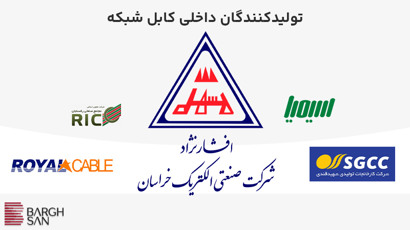 تولیدکنندگان داخلی کابل شبکه