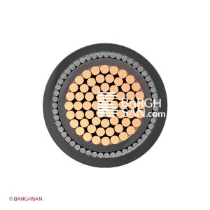 کابل آرموردار خراسان 1*300 زاویه رو به رو