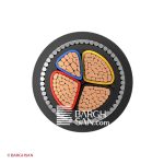 کابل آرموردار خراسان 3*150+70 زاویه رو به رو