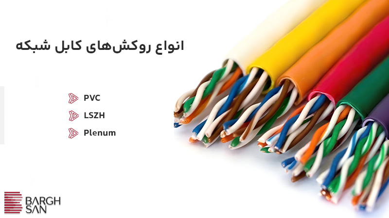 انواع روکشهای کابل شبکه