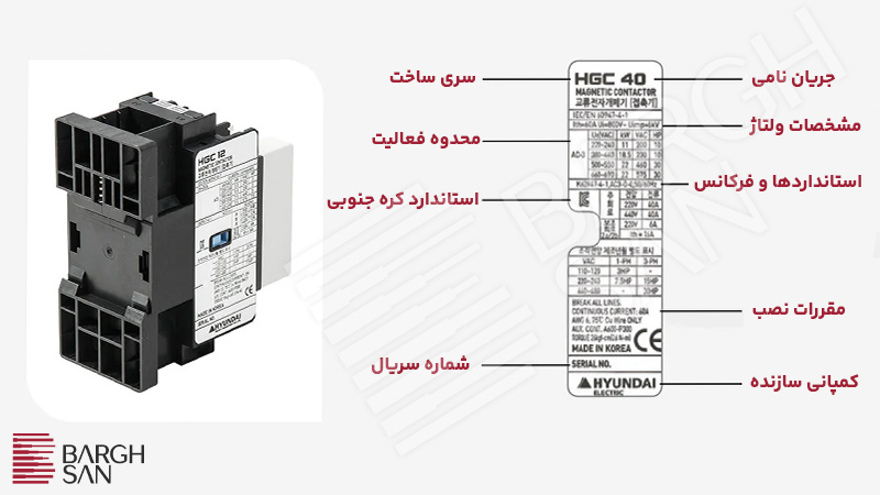 جزییات کنتاکتور هیوندای