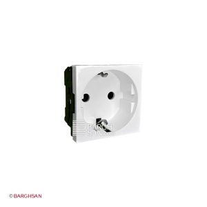 پریز برق آنتی باکتریال ارتدار سفید موزائیک لگراند 078702