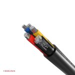 کابل آلومینیوم 3*50+25 افشارنژاد خراسان زاویه سه بعدی