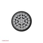 کابل آلومینیوم 150×1 افشارنژاد خراسان زاویه رو به رو