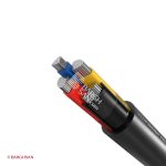 کابل آلومینیوم 3*120+70 افشارنژاد خراسان زاویه سه بعدی