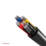 کابل آلومینیوم 3*185+95 افشارنژاد خراسان زاویه سه بعدی