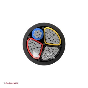 کابل آلومینیوم 3*70+35 افشارنژاد خراسان زاویه رو به رو
