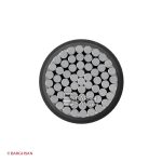 کابل آلومینیوم 300×1 افشارنژاد خراسان زاویه رو به رو