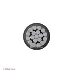 کابل آلومینیوم 95×1 افشارنژاد خراسان زاویه رو به رو