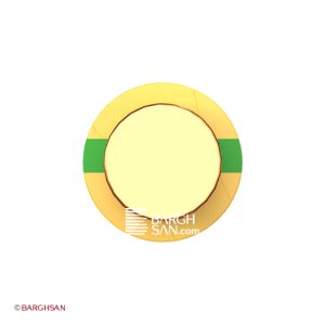 سیم نیمه افشان ارت نمره 1 افشارنژاد خراسان از زاویه رو به رو