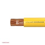 سیم نیمه افشان رنگی نمره 95 افشارنژاد خراسان از زاویه کناری