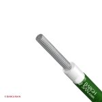 سیم سیلیکونی نسوز دو روکش بافت سایز 1.5 یاقوت از زاویه سه بعدی