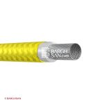 سیم سیلیکونی نسوز دو روکش بافت سایز 10 یاقوت