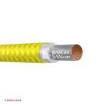 سیم سیلیکونی نسوز دو روکش بافت سایز 10 یاقوت