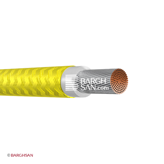 سیم سیلیکونی نسوز دو روکش بافت سایز 10 یاقوت سیم سیلیکونی نسوز دو روکش بافت سایز 10 یاقوت