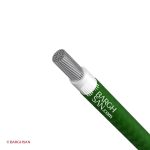 سیم سیلیکونی نسوز دو روکش بافت سایز 4 یاقوت از زاویه سه بعدی