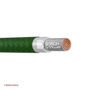 سیم سیلیکونی نسوز دو روکش بافت سایز 4 یاقوت