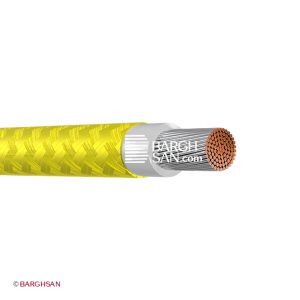 سیم سیلیکونی نسوز دوروکش بافت سایز 6 یاقوت