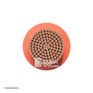 سیم سیلیکونی نسوز سایز 10 یاقوت زاویه رو به رو