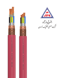 کابل های ضد حریق خراسان به همراه لوگو