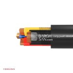 کابل برق مفتول 3*300+150 افشارنژاد خراسان از زاویه کناری