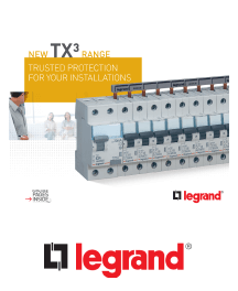 کاتالوگ تجهیزات حفاظتی سری TX3