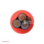 کابل مقاوم در برابر آتش 3 در 1.5 یاقوت زاویه رو به رو