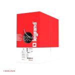 باکس کابل شبکه cat5e utp لگراند از زاویه سمت چپ