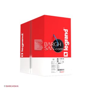 باکس کابل شبکه cat6 utp لگراند از زاویه سمت چپ