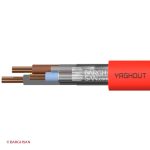 کابل مقاوم در برابر آتش 3 در 1.5 یاقوت زاویه کناری