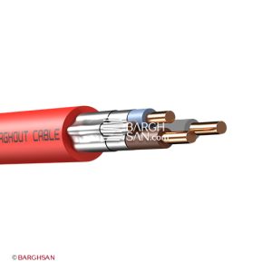 کابل مقاوم در برابر آتش 3 در 1.5 یاقوت