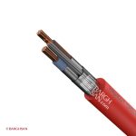 کابل مقاوم در برابر آتش نیمه افشان 2 در 1.5 به علاوه 1.5 یاقوت از زاویه سه بعدی