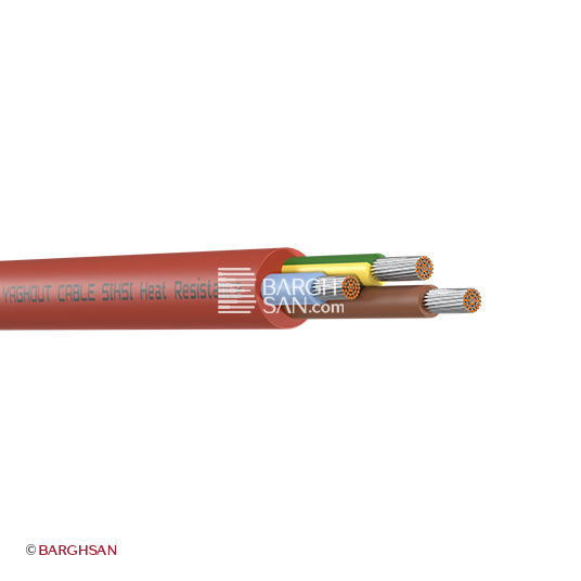 کابل مقاوم در برابر حرارت 3 در 1.5 یاقوت کابل مقاوم در برابر حرارت 3 در 1.5 یاقوت