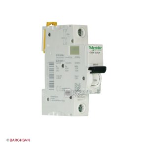 فیوز مینیاتوری تک پل 10 آمپر کلاس B اشنایدر سری Acti9