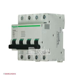 کلید مینیاتوری 4 پل 32 آمپر اشنایدر سری multi9