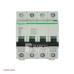 کلید مینیاتوری 4 پل 32 آمپر اشنایدر سری multi9 زاویه رو به رو