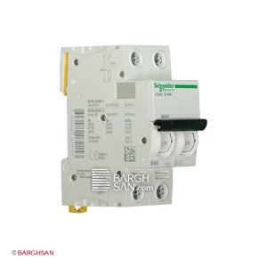 فیوز مینیاتوری 2 پل 40 آمپر کلاس B سری Acti9 اشنایدر