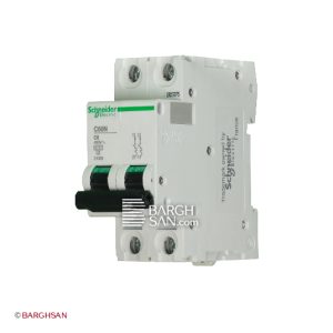 کلید مینیاتوری دو پل 6 آمپر کلاس C سری Multi9