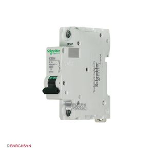 کلید تک پل 16 آمپر اشنایدر زاویه سه بعدی