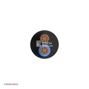 کابل افشان دو رشته 0.5 سیمیا از زاویه رو به رو