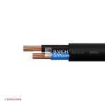 کابل افشان دو رشته 0.75 سیمیا از زاویه کناری