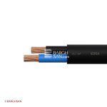 کابل افشان دو رشته 1 سیمیا از زاویه کناری