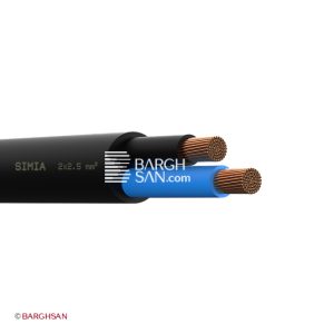 کابل افشان دو رشته 2.5 سیمیا