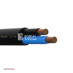 کابل افشان دو رشته 4 سیمیا