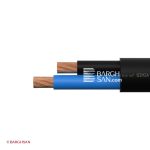 کابل افشان دو رشته 4 سیمیا از زاویه کناری