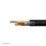 کابل افشان سه رشته 0.75 سیمیا از زاویه کناری